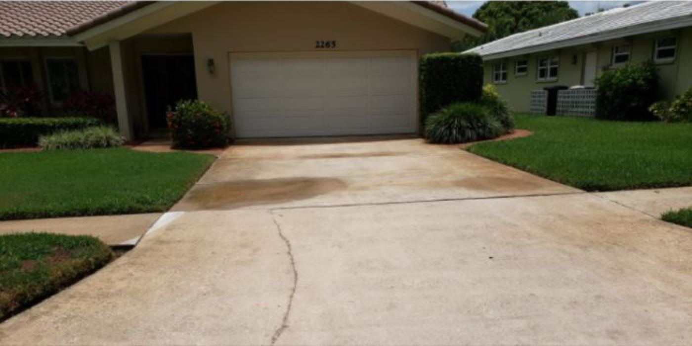 Clean surface after cleaning